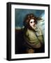 Portrait of Emma Hamilton (C.1765-1815)-George Romney-Framed Giclee Print