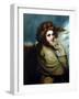 Portrait of Emma Hamilton (C.1765-1815)-George Romney-Framed Giclee Print