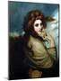 Portrait of Emma Hamilton (C.1765-1815)-George Romney-Mounted Giclee Print