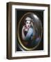 Portrait of Emma Hamilton-George Romney-Framed Giclee Print