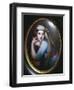 Portrait of Emma Hamilton-George Romney-Framed Giclee Print