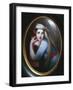 Portrait of Emma Hamilton-George Romney-Framed Giclee Print