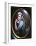 Portrait of Emma Hamilton-George Romney-Framed Giclee Print