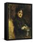 Portrait of Emma Ivon-Tranquillo Cremona-Framed Stretched Canvas