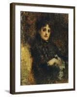 Portrait of Emma Ivon-Tranquillo Cremona-Framed Giclee Print