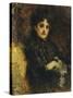 Portrait of Emma Ivon-Tranquillo Cremona-Stretched Canvas