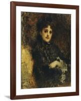 Portrait of Emma Ivon-Tranquillo Cremona-Framed Giclee Print