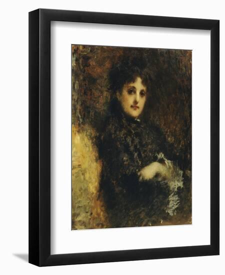 Portrait of Emma Ivon-Tranquillo Cremona-Framed Giclee Print