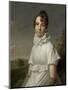 Portrait of Emma Jane Hodges-Charles Howard Hodges-Mounted Art Print