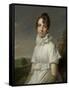 Portrait of Emma Jane Hodges-Charles Howard Hodges-Framed Stretched Canvas