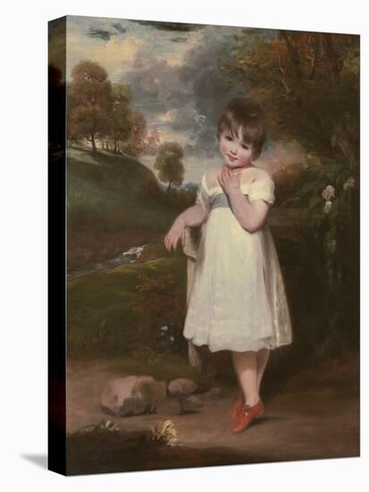 Portrait of Emma Laura Whitbread, C.1800-John Hoppner-Stretched Canvas