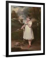 Portrait of Emma Laura Whitbread, C.1800-John Hoppner-Framed Giclee Print