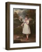 Portrait of Emma Laura Whitbread, C.1800-John Hoppner-Framed Giclee Print