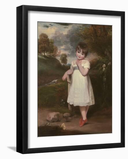 Portrait of Emma Laura Whitbread, C.1800-John Hoppner-Framed Giclee Print