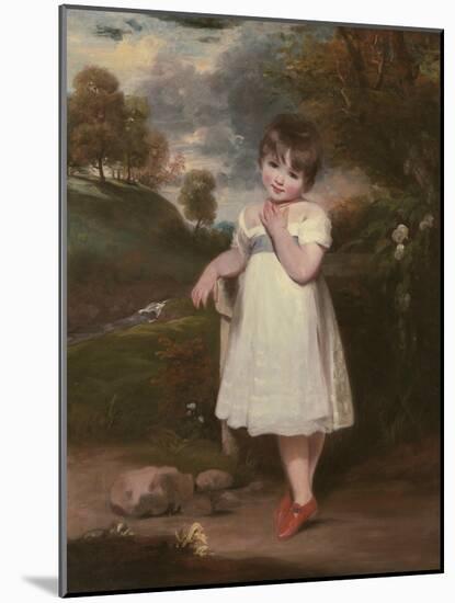 Portrait of Emma Laura Whitbread, C.1800-John Hoppner-Mounted Giclee Print