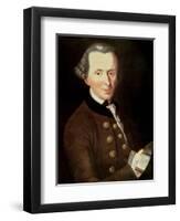 Portrait of Emmanuel Kant (1724-1804)-null-Framed Giclee Print