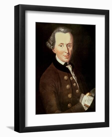 Portrait of Emmanuel Kant (1724-1804)-null-Framed Giclee Print