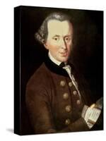Portrait of Emmanuel Kant (1724-1804)-null-Stretched Canvas