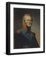 Portrait of Emperor Alexander I (1777-182), 1809-Stepan Semyonovich Shchukin-Framed Giclee Print