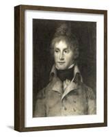 Portrait of Emperor Alexander I (1777-182), Early 1800S-null-Framed Giclee Print