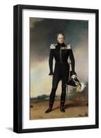 Portrait of Emperor Alexander I, 1825-George Dawe-Framed Giclee Print