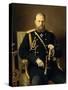 Portrait of Emperor Alexander III-Ivan Nikolaevich Kramskoy-Stretched Canvas