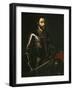 Portrait of Emperor Charles V, after a Painting by Titian, C.1603-Titian (Tiziano Vecelli)-Framed Giclee Print