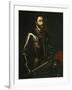 Portrait of Emperor Charles V, after a Painting by Titian, C.1603-Titian (Tiziano Vecelli)-Framed Giclee Print