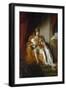 Portrait of Emperor Francis II of Austria by Friedrich Amerling-null-Framed Giclee Print