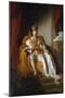 Portrait of Emperor Francis II of Austria by Friedrich Amerling-null-Mounted Giclee Print