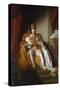 Portrait of Emperor Francis II of Austria by Friedrich Amerling-null-Stretched Canvas