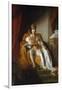 Portrait of Emperor Francis II of Austria by Friedrich Amerling-null-Framed Giclee Print