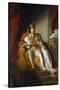 Portrait of Emperor Francis II of Austria by Friedrich Amerling-null-Stretched Canvas