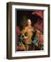 Portrait of Emperor Franz I, 1752-Johann-Gottfried Auerbach-Framed Giclee Print