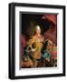 Portrait of Emperor Franz I, 1752-Johann-Gottfried Auerbach-Framed Giclee Print