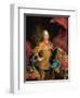 Portrait of Emperor Franz I, 1752-Johann-Gottfried Auerbach-Framed Giclee Print