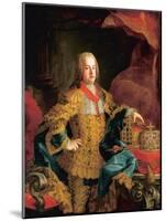 Portrait of Emperor Franz I, 1752-Johann-Gottfried Auerbach-Mounted Giclee Print