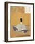 Portrait of Emperor Go-Toba, Attributed to Fujiwara No Nobuzane-null-Framed Giclee Print