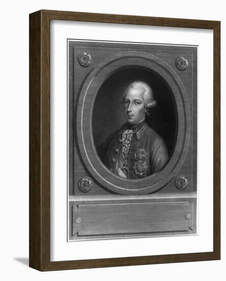 Portrait of Emperor Joseph II (1741-179), 18th Century-null-Framed Giclee Print