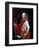 Portrait of Emperor Joseph II (1741-179)-Anton von Maron-Framed Giclee Print