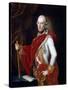 Portrait of Emperor Joseph II (1741-179)-Anton von Maron-Stretched Canvas