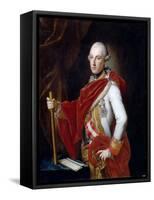 Portrait of Emperor Joseph II (1741-179)-Anton von Maron-Framed Stretched Canvas