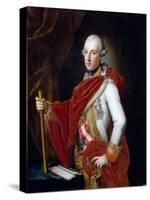 Portrait of Emperor Joseph II (1741-179)-Anton von Maron-Stretched Canvas