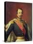 Portrait of Emperor Louis Napoleon III-Auguste Boulard-Stretched Canvas