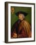 Portrait of Emperor Maximilian I (1459-151), 1519-Albrecht Dürer-Framed Giclee Print