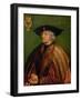 Portrait of Emperor Maximilian I (1459-151), 1519-Albrecht Dürer-Framed Giclee Print