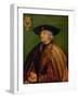 Portrait of Emperor Maximilian I (1459-151), 1519-Albrecht Dürer-Framed Giclee Print