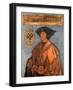 Portrait of Emperor Maximilian I (1459-151), C. 1512-Albrecht Dürer-Framed Giclee Print