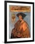 Portrait of Emperor Maximilian I (1459-151), C. 1512-Albrecht Dürer-Framed Giclee Print