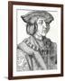 'Portrait of Emperor Maximilian I', 1511, (1906)-Albrecht Durer-Framed Giclee Print